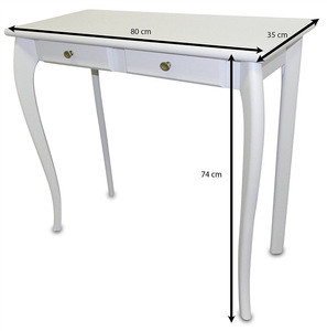 Customized Cheap Modern Entrance Hall White Console Table