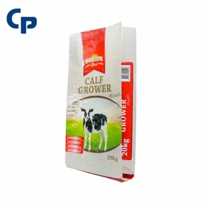 Customized Large Dry Pet Food Sand Rice Flour Feed Chemicals Fertilizer PP Woven Sacks Protein Powder Bags