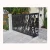 Import Customized Laser Cutting Perforated Metal Fence Garden Fence Aluminum Fencing Trellis Gates Garden from China