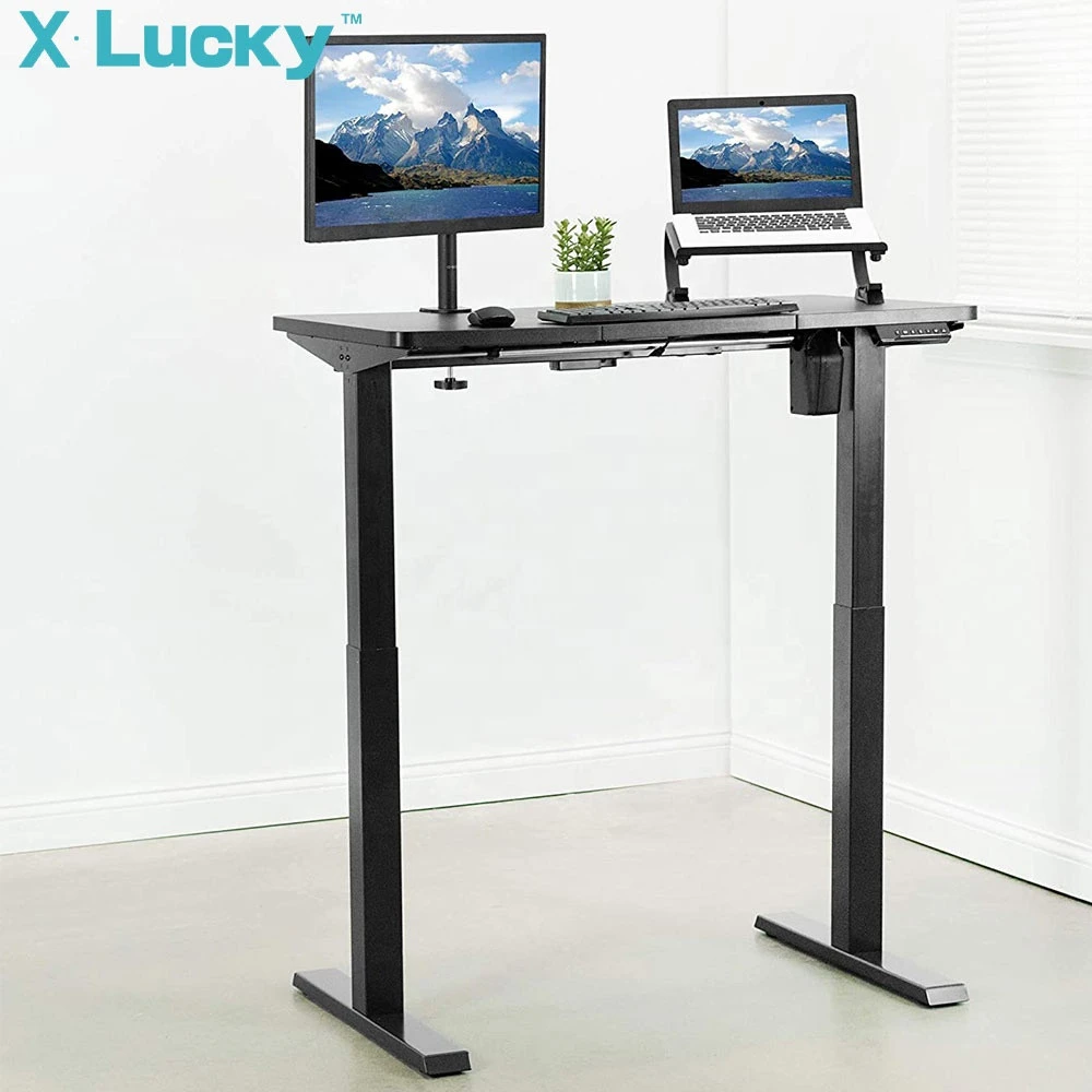Customized Logo Adjustable Latest Modern Small Reception Furniture In Kenya Work Station Desk Office Tables