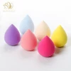 Customized natural facial cosmetic puff on wet and dry BB cream makeup sponge