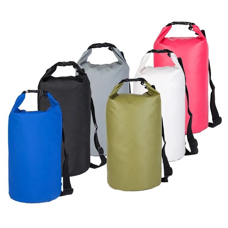 Customized Outdoor Ultralight 2L-40L Duffle Ocean Bag PVC Tarpaulin Dry Bag Waterproof Dry Bag Backpack
