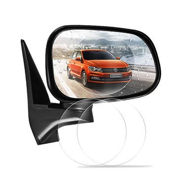 Customized Size 2Pcs Anti Fog Rainproof Nano Coating Car Rearview Mirror Protective Film