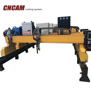 CUT8 heavy lead rail gantry cnc plasma automatic metal sheet cutting machine