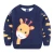 Import Deer Graphic Knitted Baby Unisex Sweater Wholesale Childrens Boutique Clothing from China