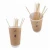 Import degradable wheat drinking straws natural material biodegradable bubble tea straw from China