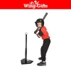 Deluxe Batting Tee: Youth, Kids &amp; Adult Baseball &amp; Softball Telescopic Batter&#039;s Tees - Training &amp; Practice Equipment