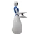 Import Design Plastic Restaurant Room Artificial Intelligent Meal Delivery Food Smart Humanoid Service Waiter Robot For Sale from China