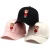 Design Your Own High Quality Snapback Custom 100% Cotton Embroidery Baby Pink Kids Baseball Cap Hat