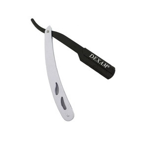 Buy Dexam Professional Black And Silver Shaving Razor Straight Razor ...