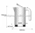 Import Diamond tea electric kettle with dry boil protection and 2 stage opening system from China