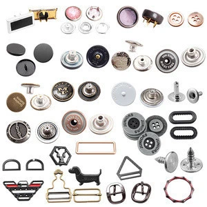 Different Types of Mans Metal Custom Denim Jeans Buttons for Jeans