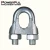 Import Din741 Cast Wire Rope Clip From Wire Rope Accessories/End Terminal Manufacturer from China