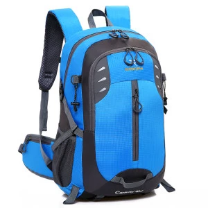 direct supplier custom waterproof large capacity travel hiking backpack outdoor