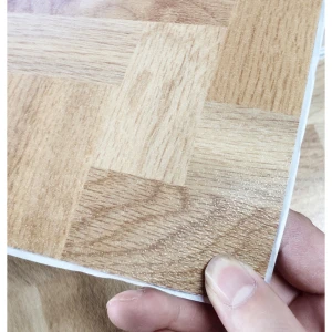 Diy Self Adhesive Pvc Vinyl Floor Tile, How To Glue Floor Tile