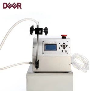 DL200 High quality small digital control pump liquid mineral water powder filling machine price for sale