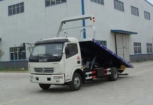 Dongfeng 120 hp road wrecker tow truck