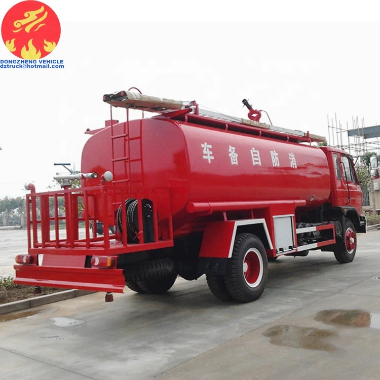 Dongfeng 12000L Water Fire Fighting Truck For Sale 4X4 off road water tanker fire truck