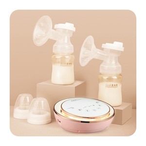 double electric breast enlargement pump baby products care silicon with PPSU bottle