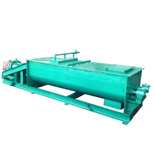 Double-Shaft fly ash dust removal humidifier dust mixing equipment making machine