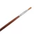 Import Double side Kolinsky Hair Bristles Acrylic Nail Brush Oval Round Red Wood Handle for Professional Salon from China