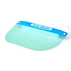 Double- sided Green  Protective film CE approval transparent  anti-fog Face Shield in stock