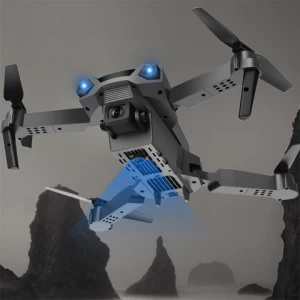 drone with 4K hd dual camera professional aerial photography infrared obstacle avoidance quadcopter RC helicopter toys dropship
