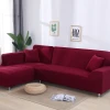 Dropshipping Sofa Cover for Living Room Elasticity Non-slip Couch Slipcover Spandex Case for Stretch Sofa Cover 1/2/3/4 Seater