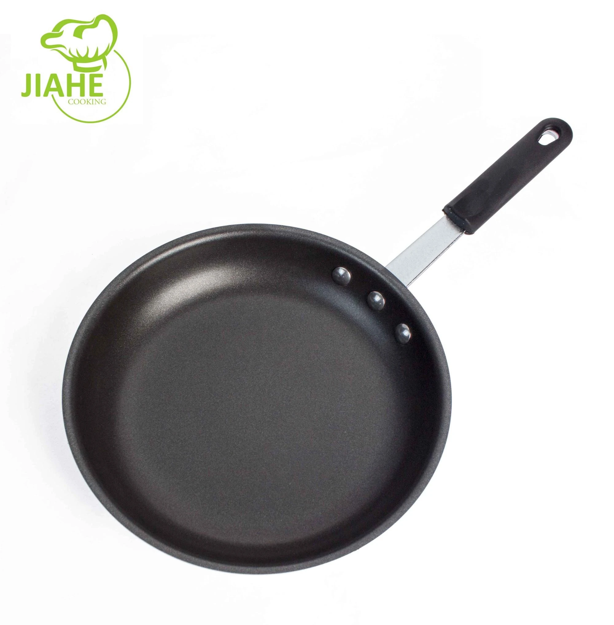 Durable Personalized Home And Commercial  Aluminium Non Stick Frying Pan With Silicone Handle