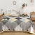 duvets fashion 2020 cotton quilt bedspread 100% natural Cotton blanket grey high quality comforter