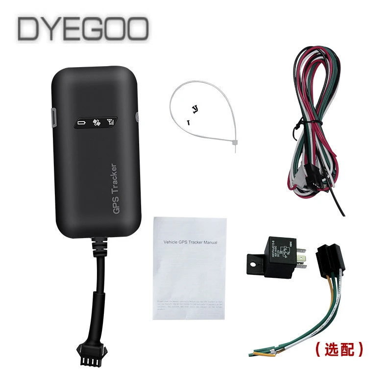 DYEGOO Car gps tracking  device relay track motor navigation vehicle locator Android