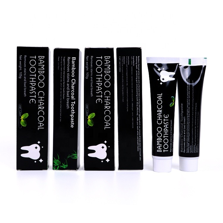 Eco-Friendly Daily Home Use Teeth Whitening Bamboo Charcoal Toothpaste