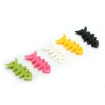 Eco-friendly Fishbone Shape Earphone Headphones Cable winder