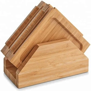 Eco-Friendly Puzzle Bamboo Wooden Snack Tray Dry Fruit Plate Charcuterie and Meat Serving Board Trays