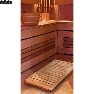 Eco FriendlyWooden Shower  Bamboo Floor Custom Bathroom anti-slip bath mats