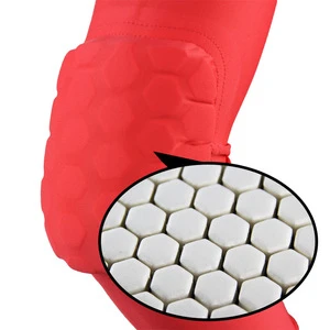 Elbow Pad Gym Sport Basketball Arm Anti-Crash Honeycomb Elbow Support Arm Guard