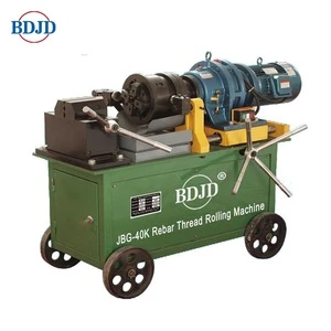 Electric rod rolling machine for screw making