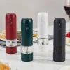 Electric Salt and Pepper Grinder Set Automatic Electric Spice salt and Pepper Grinder for Kitchen Gadget