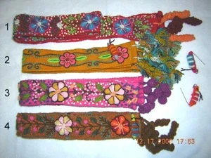 embroidered straps