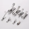 Environmental factory wholesale silver hanging pegs clothespin spring bag for householder