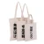 Import Environmental Friendly Custom Logo Design Drawstring Mouth Shopping Single Shoulder Blank Cotton Canvas Bag from China