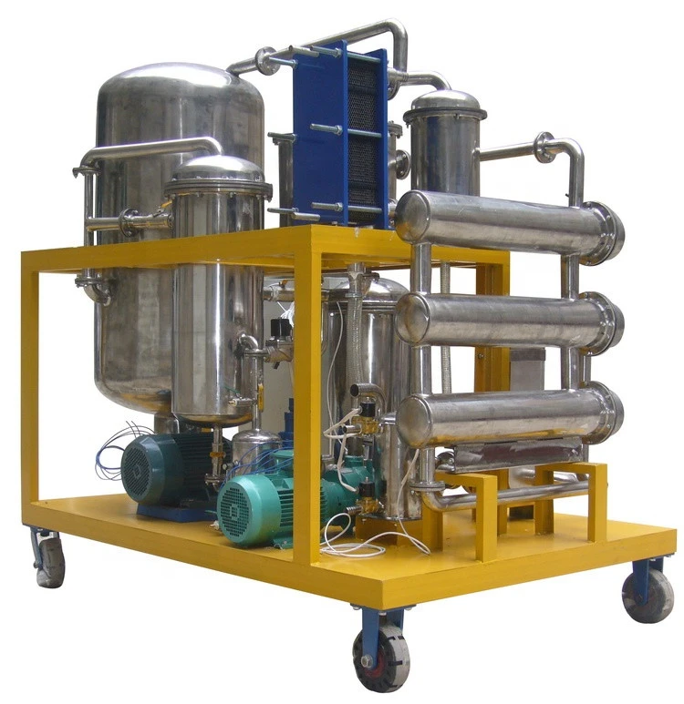 Equipment to recycle used cooking oil oil recycling sunflower oil filter machine