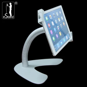 eStand 24006Q Metal Tablet PC Holder Stand Universal for 7-10.5&#39;&#39; Anti-theft in POS Counter Reception