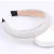 Import European and American hair band alloy drilling sponge smooth plate hair hoop head hoop pressing head buckle from China
