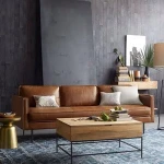 European Italian style Leather Sofa set Living Room furniture sofa Set