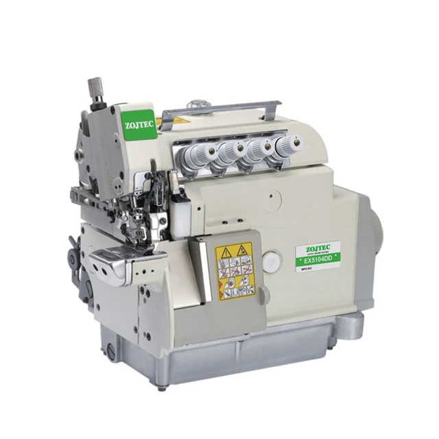EX5104DD top quality direct drive cylinder bed high speed 3 thread overlock sewing machine used for garment