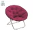 Import Excellent quality portable lounge folding half moon round chair from China