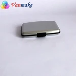 Eyes Catching Anti Theft Waterproof Aluminum Card Holder for Business and Credit Card