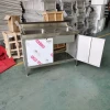 factory commercial carting cabinet hotel kitchen 304/201 stainless steel worktable bench
