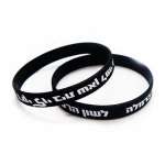 Factory customize wristband headphones pager pager silicone bracelet